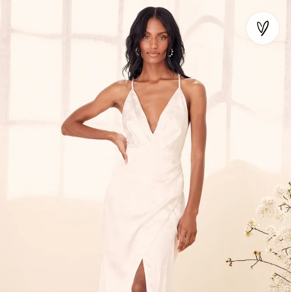 White Lulus Dress - Picture 1 of 2
